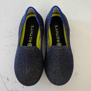 Rothy’s Metallic Lattice Stitch Kids sz 10